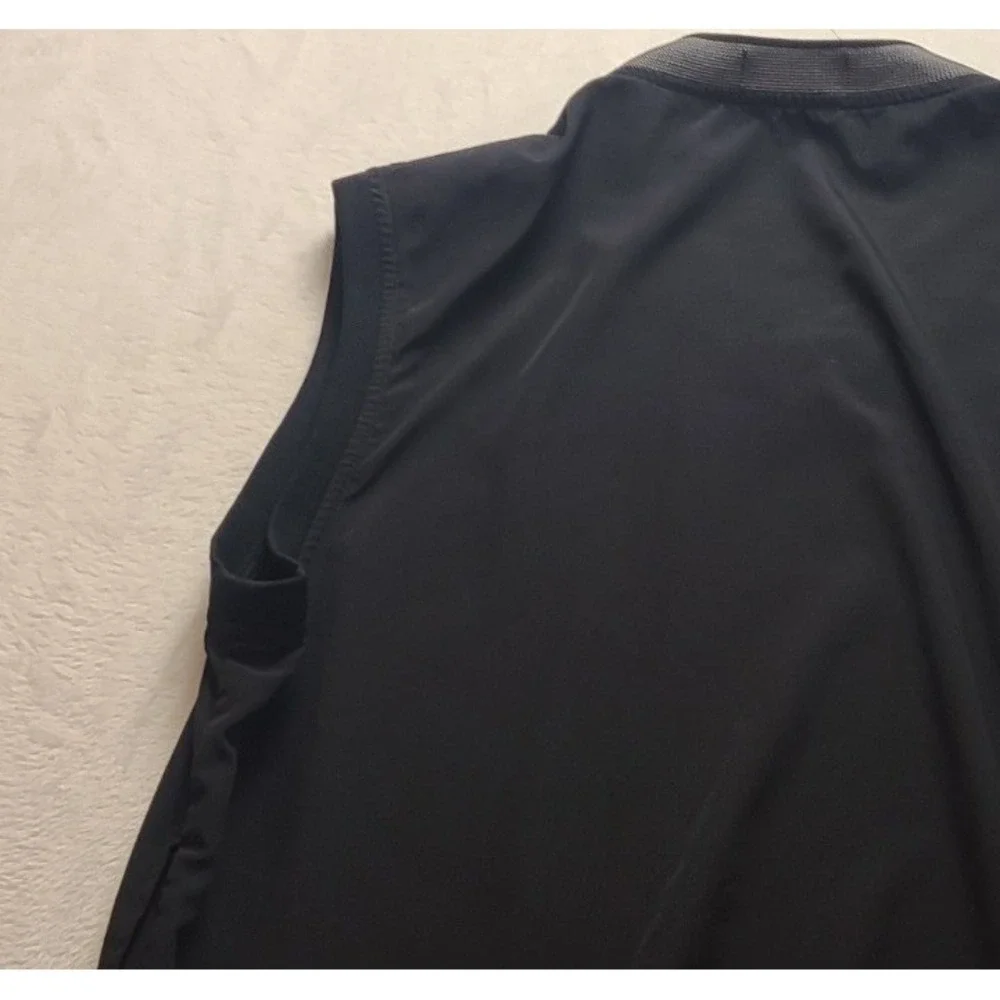 Ashworth Weather‎ Systems Golf Vest Men's L Black Lake Michigan Hills Windshirt